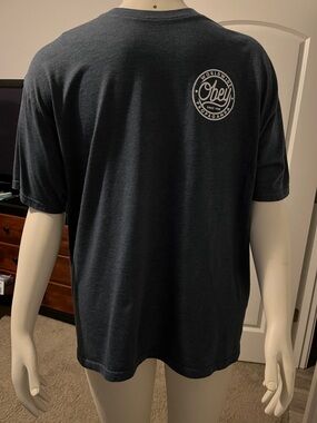 Obey Men's Black Short-Sleeve Logo Tee